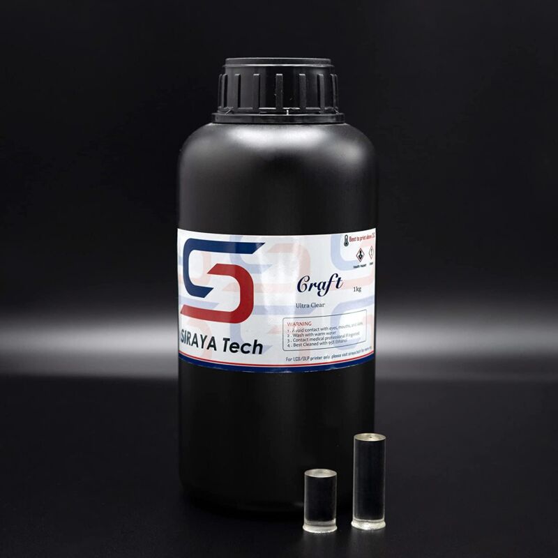 Siraya Tech Craft - 1 kg - Transparent de Înaltă Claritate