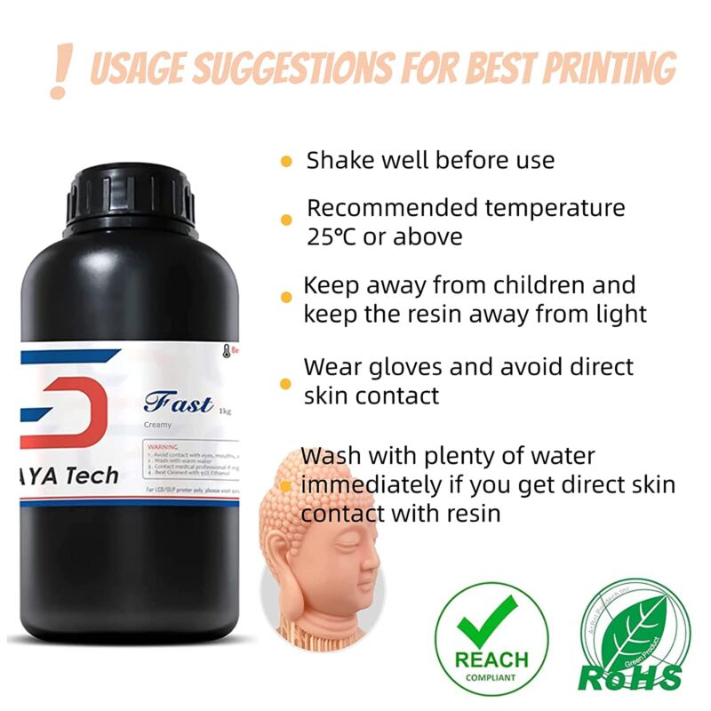 Siraya Tech Fast ABS-Like - Crema - imagine 5