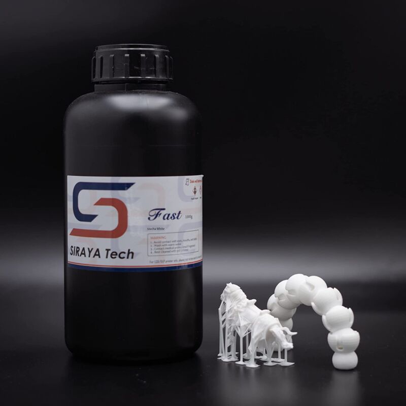 Siraya Tech Fast ABS-Like - Alb Mecha - Alb - 1.75mm - 1.2kg - imagine 3