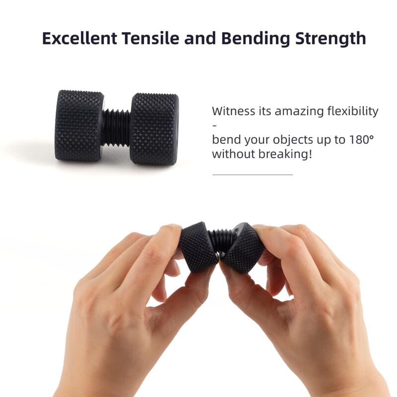 Siraya Tech Tenacious - 70A Flex Negru - Negru - 1.75mm - 1.2kg - imagine 4