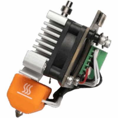 Snapmaker All-Metal Hotend cu duză din oțel călit pentru J1/J1s, Dreapta (0.4 mm)