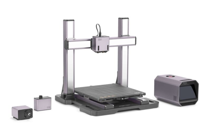 Imprimantă 3D Premium Snapmaker Artisan 3 în 1 - 40W - imagine 3