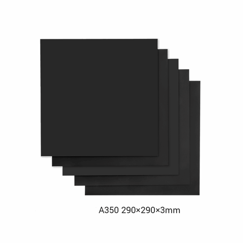 Foaie acrilică mată pentru Snapmaker 2.0 / 290 × 290 × 3mm / 5-Pack