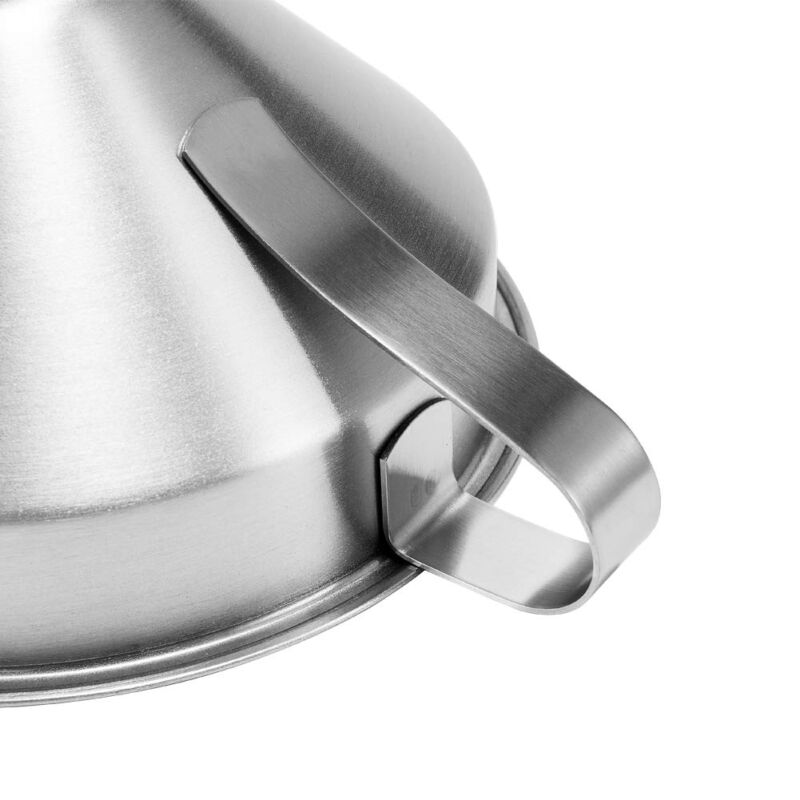 Funnel din Oțel Inoxidabil pentru Rășină cu Filtru Reutilizabil - imagine 5