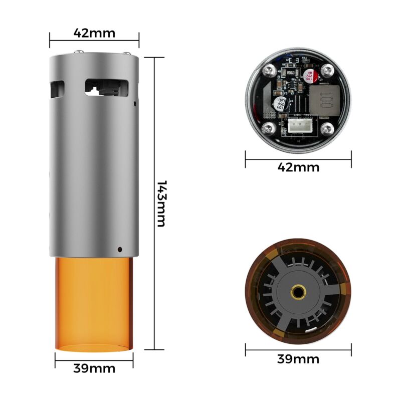TwoTrees Modul Laser circular 5.5W pentru TTC3018 - imagine 4