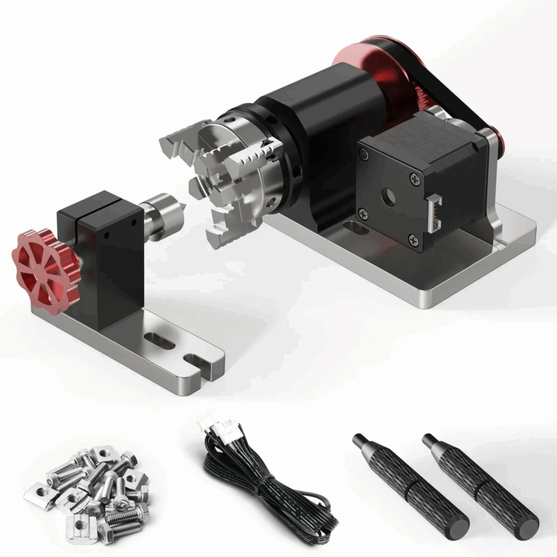 TwoTrees Kit Modul Rotativ CNC cu 4 Axe pentru TTC450