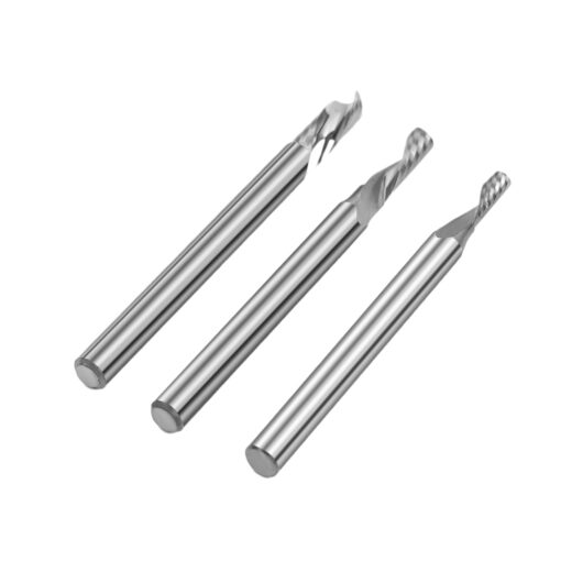 TwoTrees HRC55 Freză Carbură 3.175mm pentru CNC - 3 buc - imagine 3