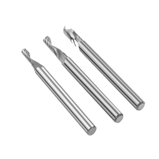 TwoTrees HRC55 Freză Carbură 3.175mm pentru CNC - 3 buc - imagine 4