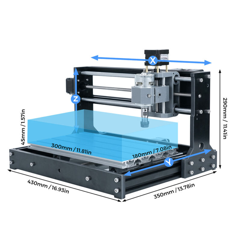 Mașină CNC TwoTrees TTC3018S - imagine 3