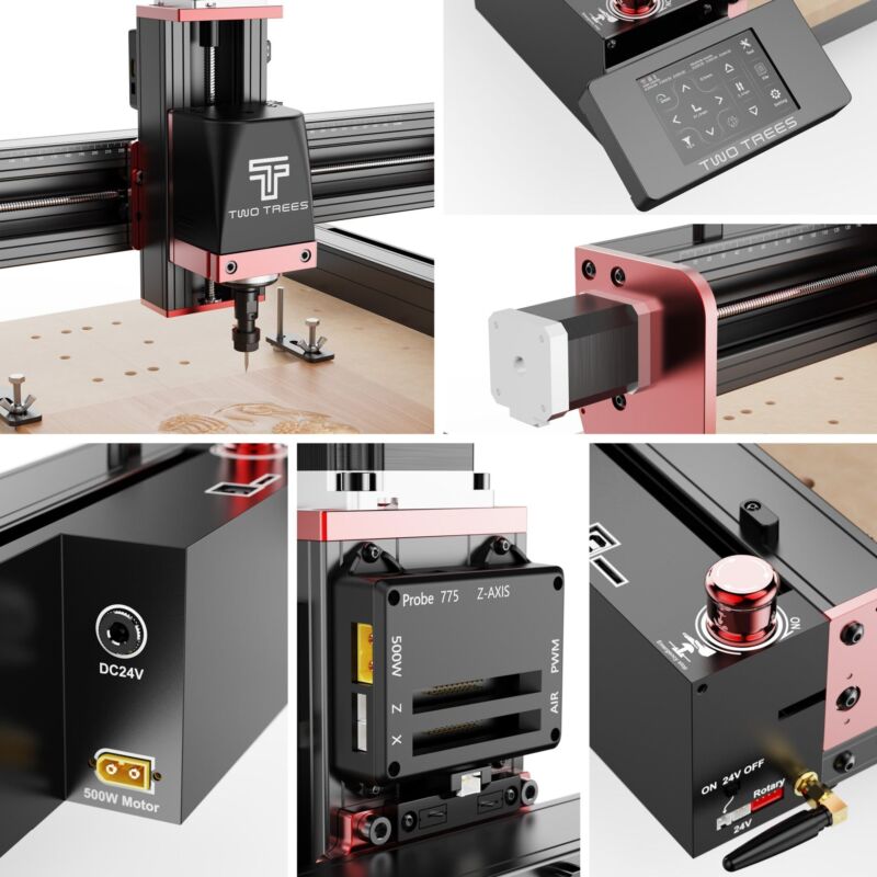Masina CNC TwoTrees TTC450 Pro - imagine 4