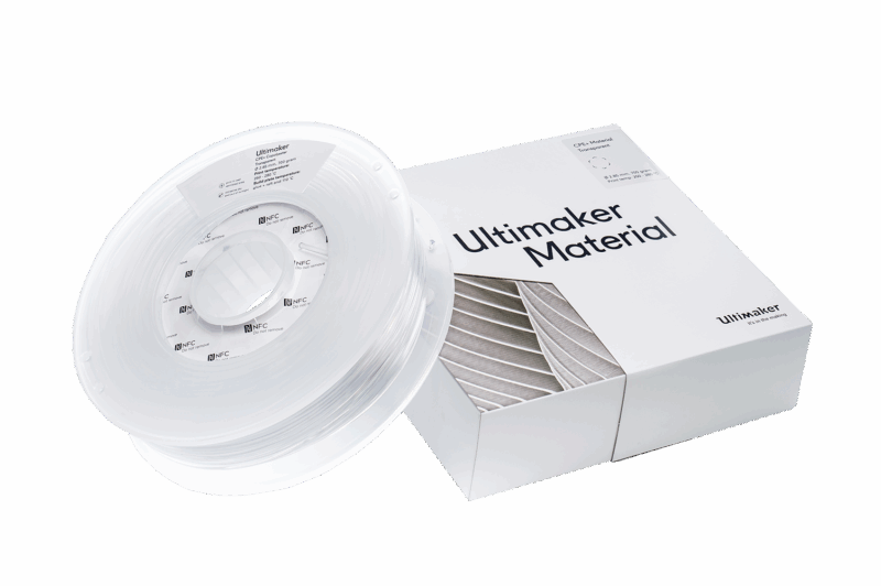 Ultimaker CPE+ - Transparent - 2.85mm - 750g - imagine 5