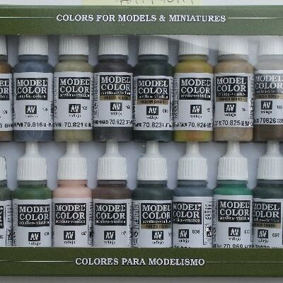 Set de Culori Acrilice Vallejo Model Color Camo German WWII (16)
