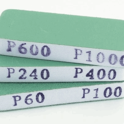 Set 3 Șmirghele Flexi Dual-Grit Vallejo - 80 x 30 x 12mm