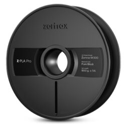 Filament Zortrax Z-PLA Pro pentru M300 - 1,75mm - 2 kg - Negru Pur