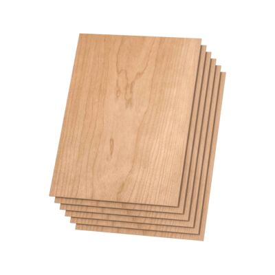 x Tool Pachet 6 Foi Plywood Cireș 3 mm (297x210x3 mm) – 3mm – 1kg