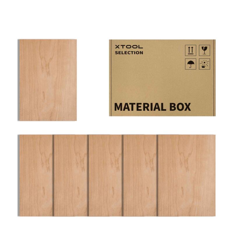 x Tool Pachet 6 Foi Plywood Cireș 3 mm (297x210x3 mm) – 3mm – 1kg - imagine 4