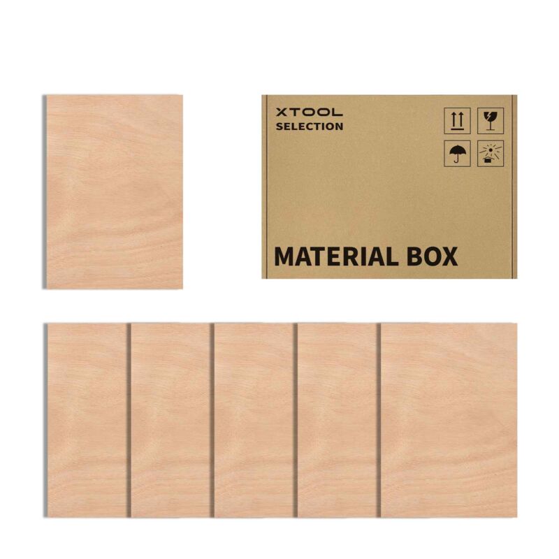 x Tool Plăci din Plywood de Mahon de 2,5 mm (Pachet de 6) – 5mm – 1kg - imagine 4