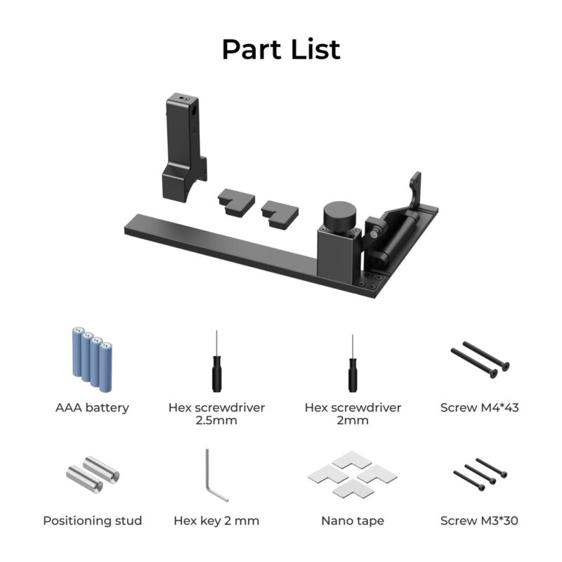 Kit de accesorii xTool pentru RA2 Pro - imagine 6