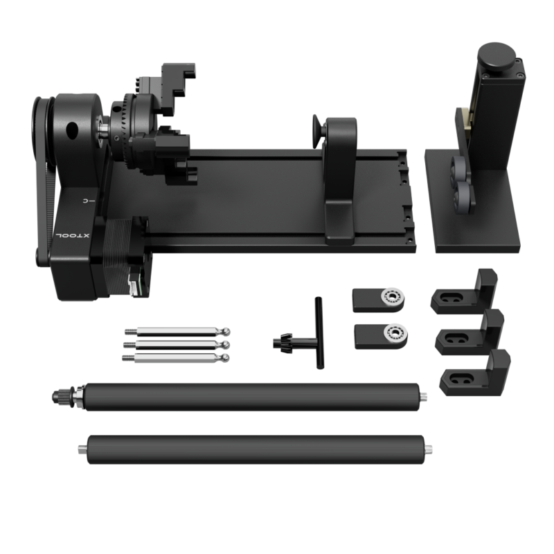xTool Rotary Attachment 2 Pro - RA2 Pro - imagine 5