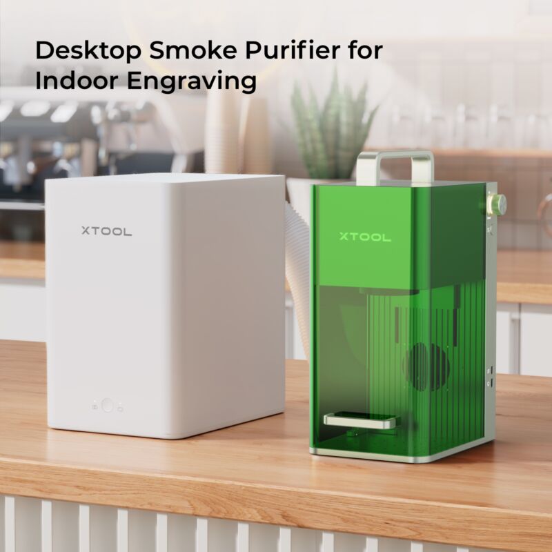 Purificator de aer xTool Desktop - imagine 3