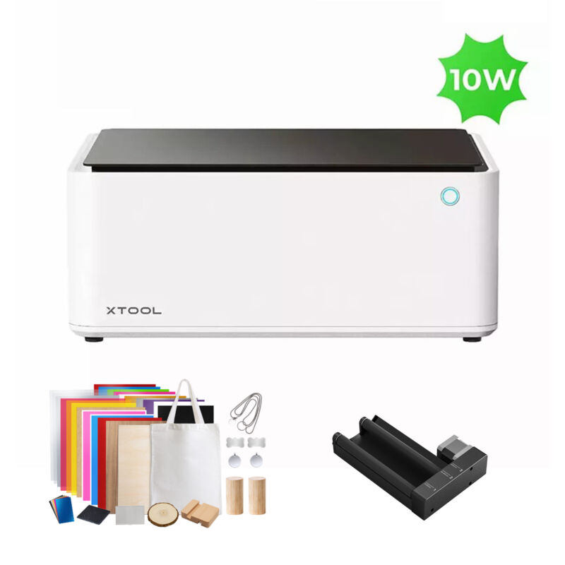 xTool M1 10W - Mașină de tăiat hibrid cu laser și lamă pentru birou - imagine 3