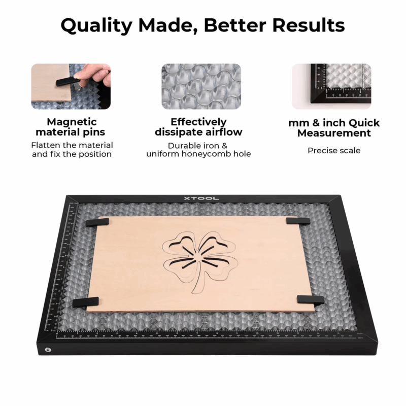 xTool M1 Riser Base cu panou din fagure - imagine 6