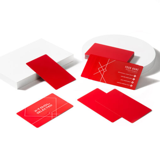 xTool Metal Business Cards - 60 bucăți - imagine 3