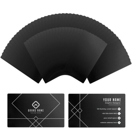 xTool Metal Business Cards - 60 bucăți - imagine 5