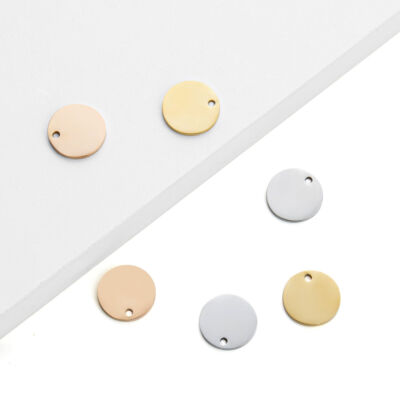 x Tool Round Pendant - Auriu, Argintiu & Rose Auriu - 30 bucati