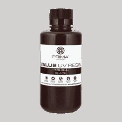 Prima Creator Value Tough UV Rășină (ABS Like) - 500 ml - Negru, Flexibilă și Rezistentă - Negru