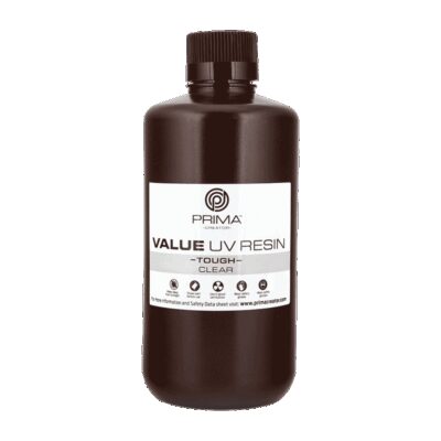 Prima Creator Value Tough UV Rășină (ABS Like) - 1000 ml - Transparent, Flexibilă - Transparent - Transparent - 1.2kg