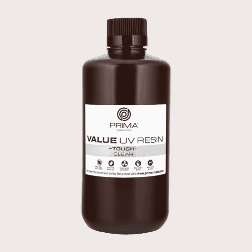 Prima Creator Value Tough UV Rășină (ABS Like) - 1000 ml - Transparent, Flexibilă - Transparent - Transparent - 1.2kg