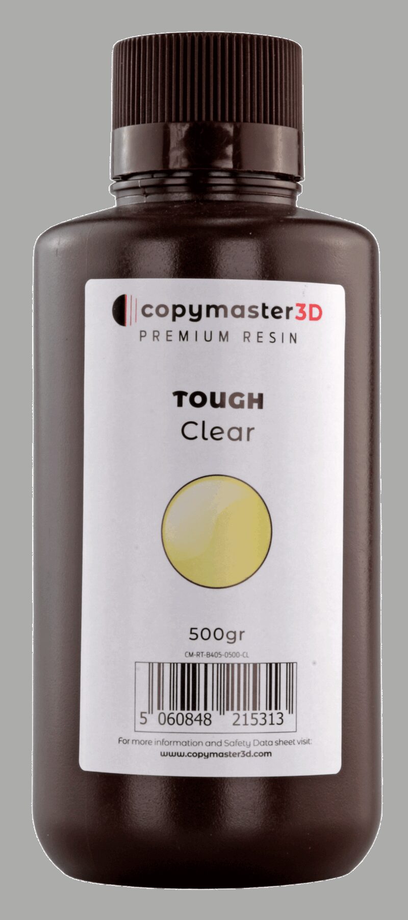 Rășină Copymaster3D Tough UV ABS Like - 500 ml - Transparent - Transparent - Transparent