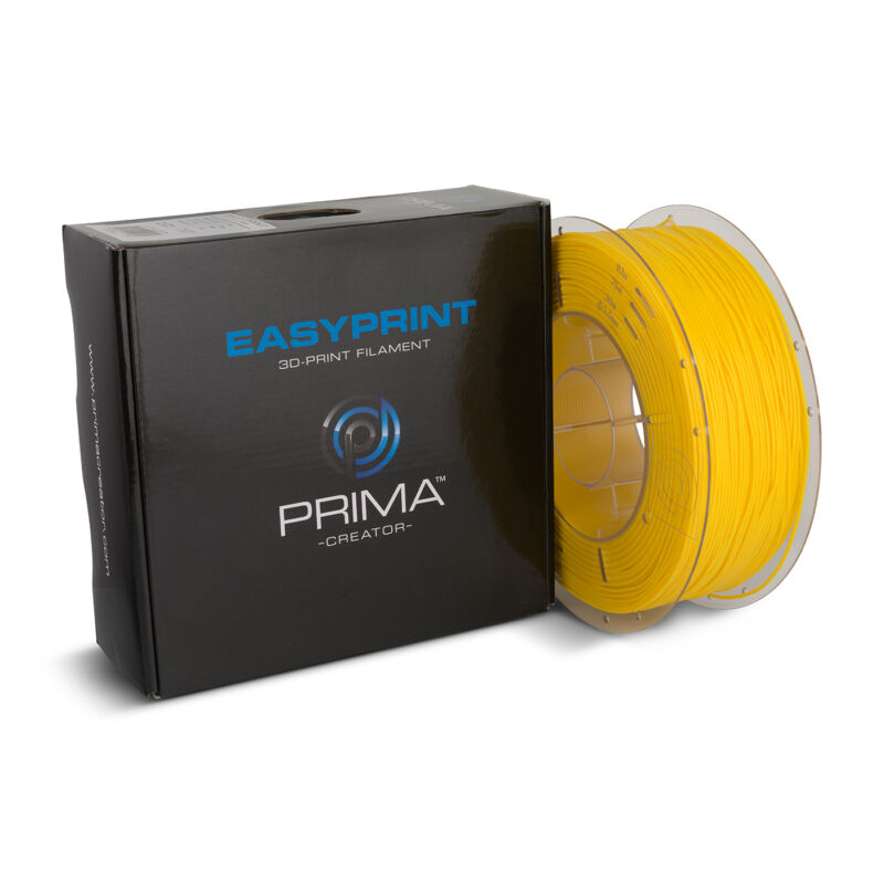 Prima Creator™ Easy Print FLEX TPU 95A - Filament Galben - Galben - 1.75mm - 1.4kg - imagine 2