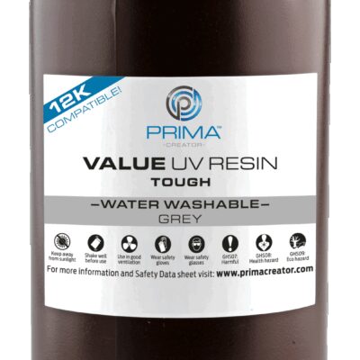 PrimaCreator Value Tough (ABS Like) UV Rezina Spălabilă cu Apă - 1000 ml - 1.2kg