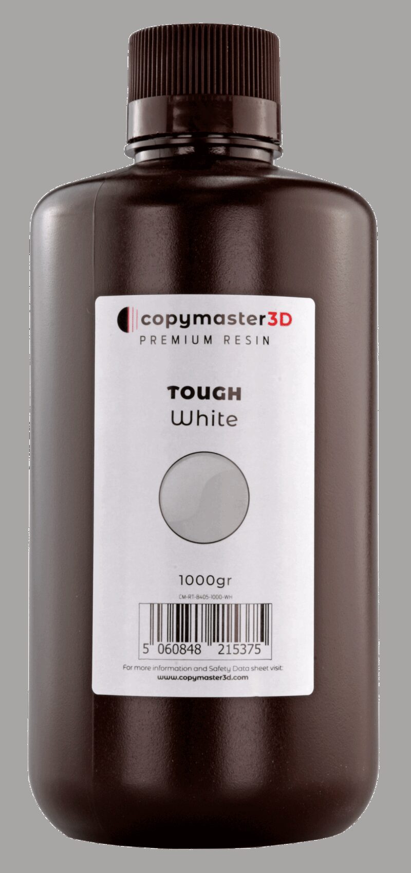 Copymaster3D Tough UV ABS Like Resin - 1000 ml - Alb - 1.2kg