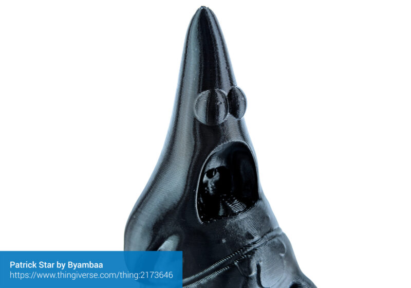 PrimaCreator™ EasyPrint FLEX TPU 95A - Negru - 1.75mm - 1.4kg - imagine 3