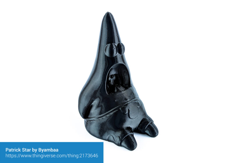 PrimaCreator™ EasyPrint FLEX TPU 95A - Negru - 1.75mm - 1.4kg - imagine 2