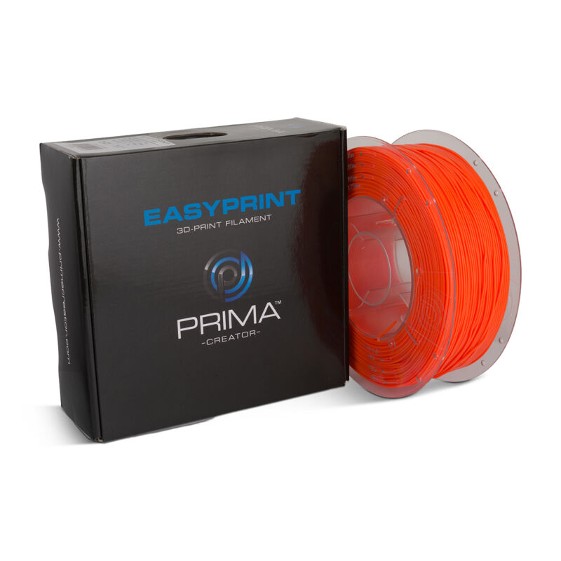 PrimaCreator™ EasyPrint FLEX TPU 95A - Portocalie - Portocaliu - 1.75mm - 1.4kg - imagine 4