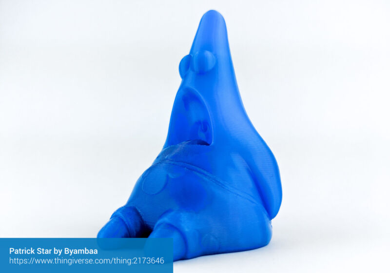 PrimaCreator™ EasyPrint FLEX TPU 95A - Albastru - 1.75mm - 1.4kg - imagine 4