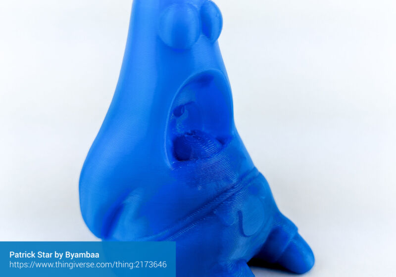 PrimaCreator™ EasyPrint FLEX TPU 95A - Albastru - 1.75mm - 1.4kg - imagine 5
