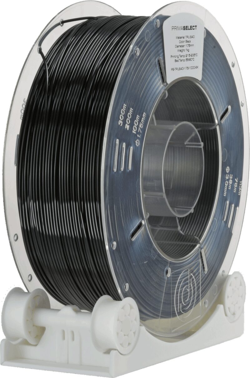 PrimaSelect TPU 64D - Negru - 1.75mm - 1.3kg - imagine 2