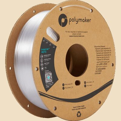 Polymaker PolyLite PETG – Negru – 1.75mm – 1kg