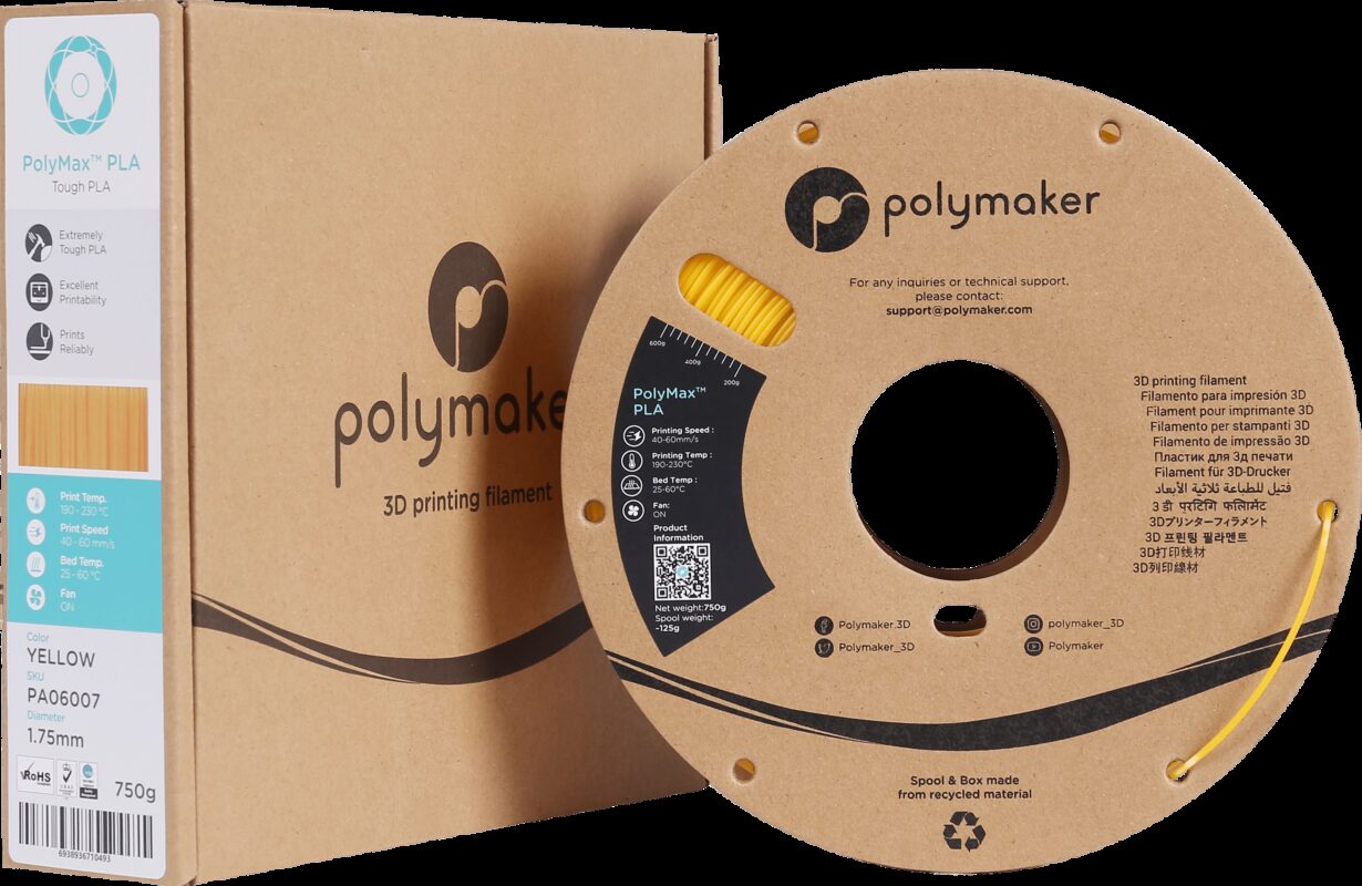 Polymaker PolyMax Tough PLA - 1.75mm - 900g - imagine 3