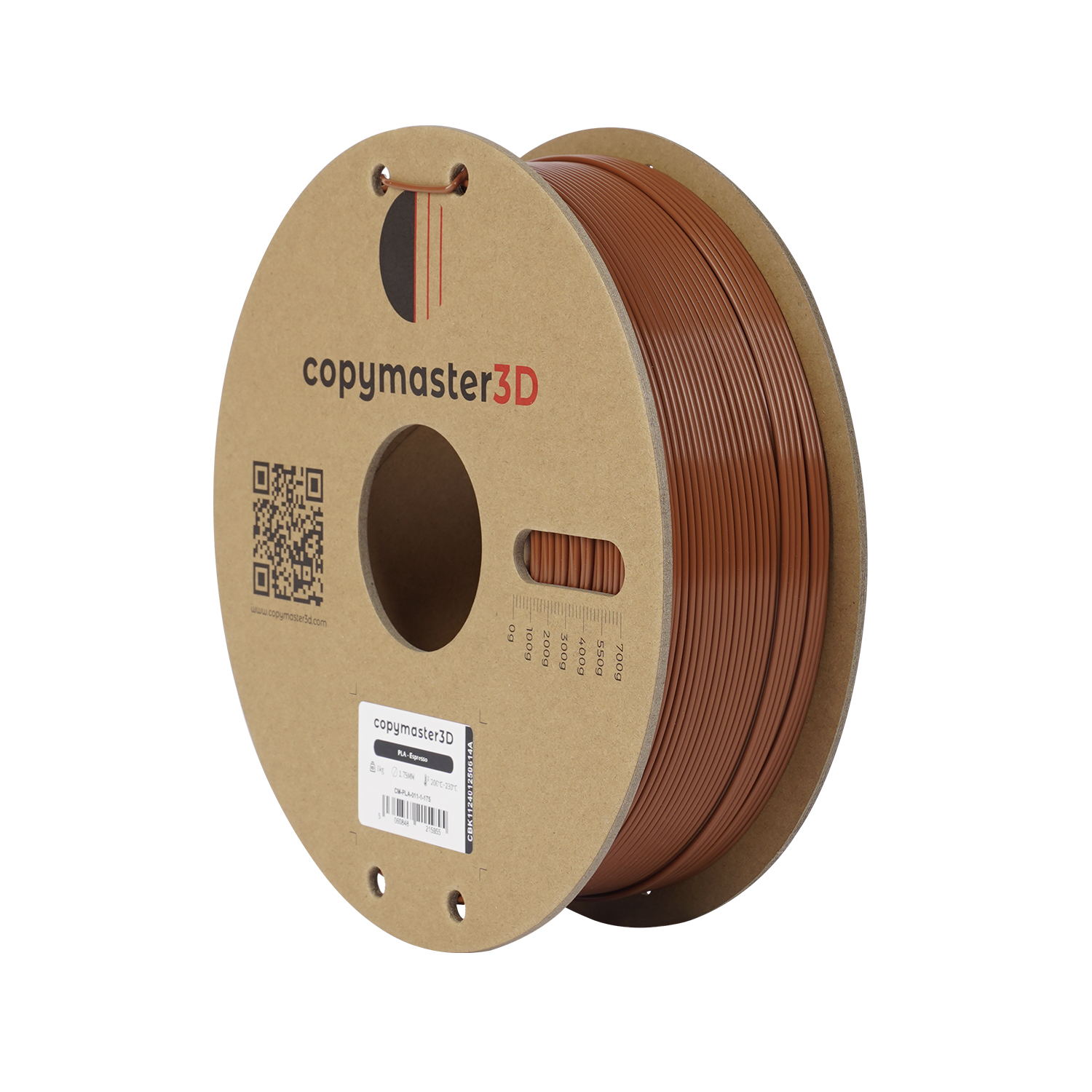 Copymaster3D PLA - Maro Espresso - 1.75mm - 1 kg 3 Copymaster3D PLA - Maro Espresso - 1.75mm - 1 kg