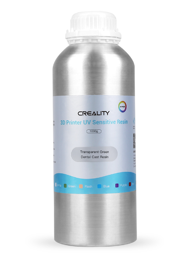 Creality LCD Rășină Dentală Transparentă Verde - 1kg