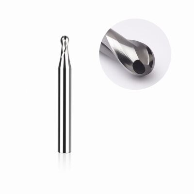 Makera - Two Flute Ball Nose Bit for Metal - 1/8? Shank 