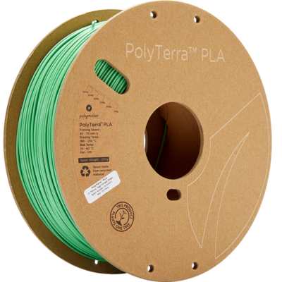 Polymaker PolyTerra PLA - Verde - 1.75mm - 1 kg