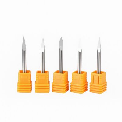 Makera - Single Flute Engraving Bit pentru Metal - 1/8? Shank