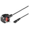 UK Power Cable - C7 - 1 m